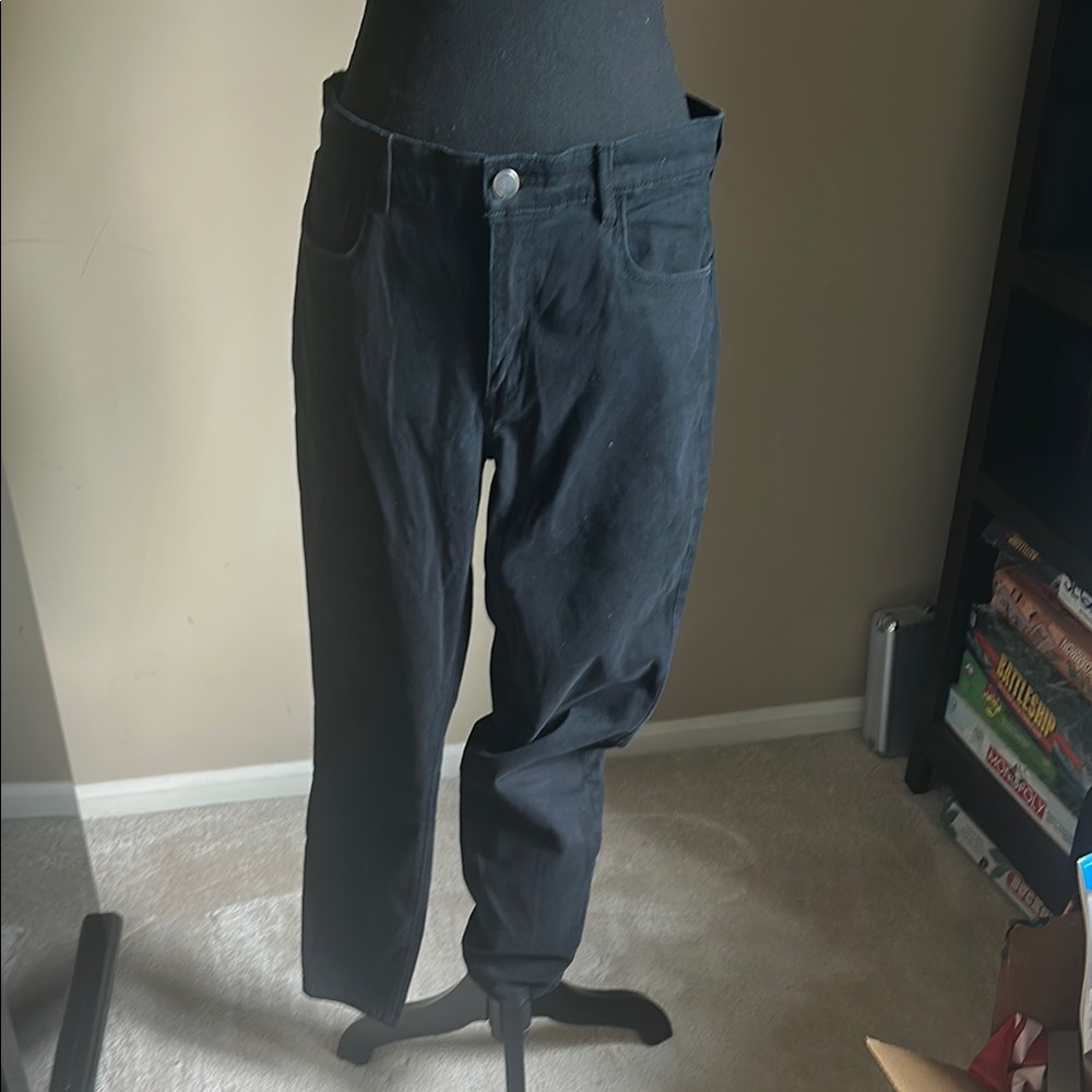 LOFT Black Soft Slim Fit Jeans